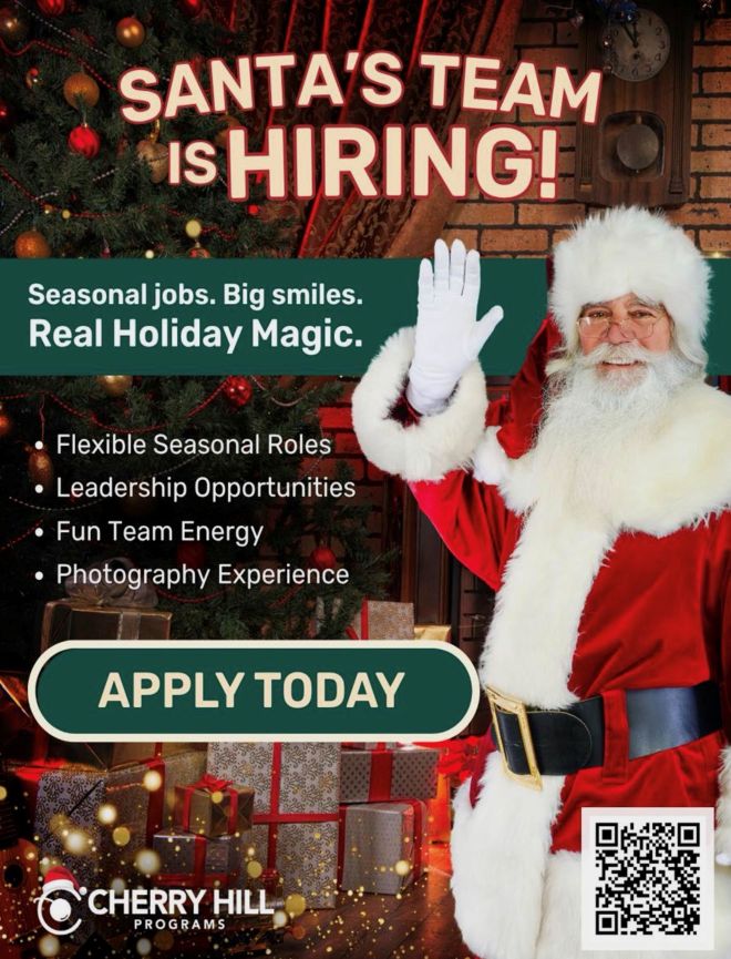 Santa’s Team is Hiring!